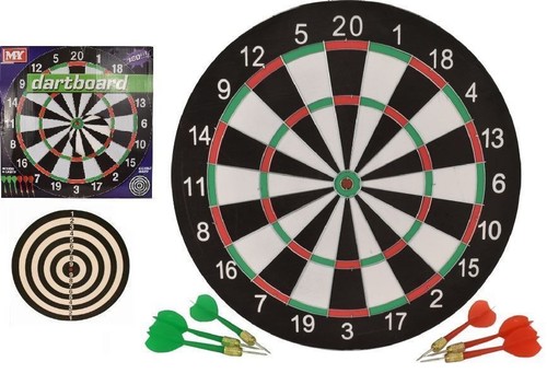 Full size dartboard set 6 - size,