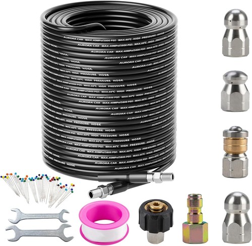 50ft sewer jetter kit pressure - 50ft,