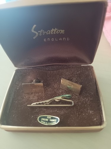 1950 stratton cufflinks and - stratton,