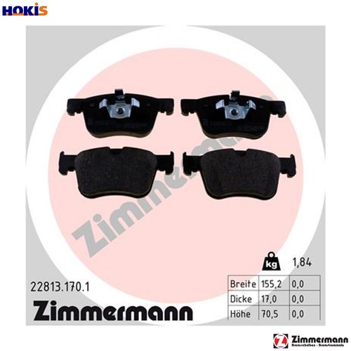 Brake pad set disc - pad,