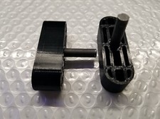 2 Oblong Futon Frame Rollers