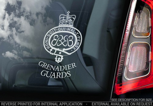 Grenadier guards car - car, sticker