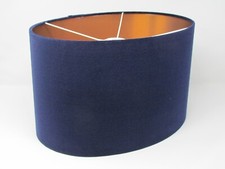 Lampshade Navy Blue Velvet