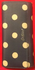 CATH KIDSTON - large Foldower button spot  wallet