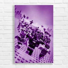 Vibrant LEGO Superheroes