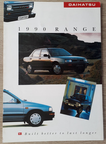 Daihatsu range brochure - daihatsu,