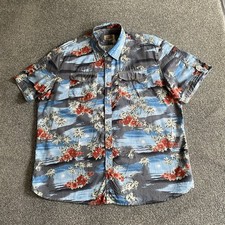 M&S Shirt Mens 2XL XXL Navy
