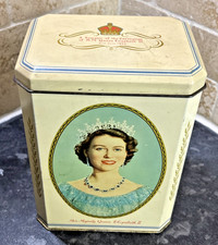 Vintage 1953 Tea Caddy Tin