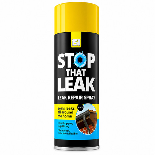 Stop that leak spray black - stop,