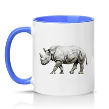Rhino Unisex 11oz Ceramic Mug