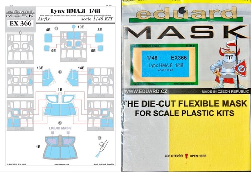 Eduard masks lynx hma 8 - 1/48, hma.8