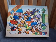 Vintage Noddy Wooden Jigsaw Puzzle Arrow Puzzles 25 Pieces