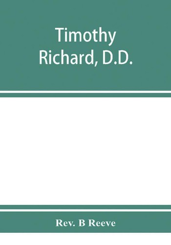 Timothy richard paperback - timothy,