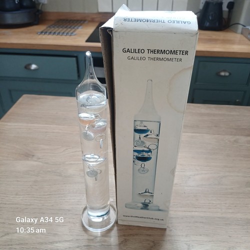 Galileo thermometer cm - galileo, 31