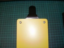 Trials bike rear number plate - bike,