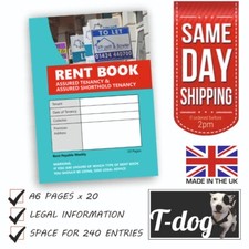 Rent Book - Assured Tenancy & Assured Shorthold Tenancy