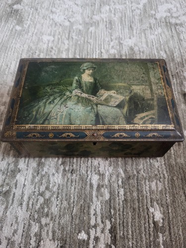 Antique lithographed storage - antique,