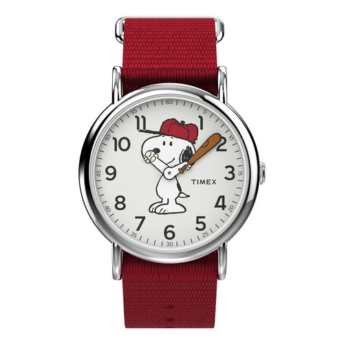 Timex peanuts snoopy baseball - snoopy,