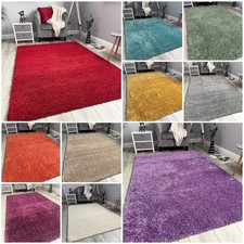 Plain Shaggy Mat Large Small