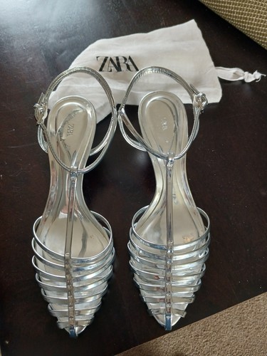 Zara kitten heel sandals - zara, sandals.size