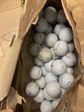 Joblot Of 50 Mixed Golf Balls - Callaway, Taylormade, Titleist, Dunlop, Srixon