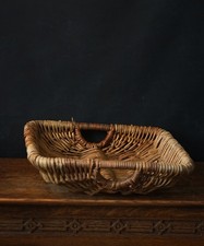 Vintage Wicker Serving Basket