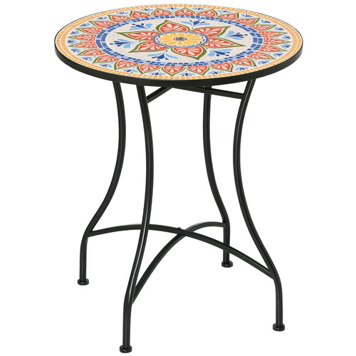 Outsunny 60cm mosaic - 60cm, round