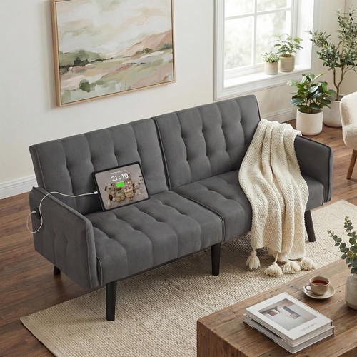 Convertible futon sofa - convertible,