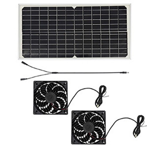 16w solar ventilation fan - ventilation, kit