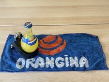 Very Rare Vintage Bar Mounted Bottle Opener ~ Advertising ORANGINA ~ Beer Mat