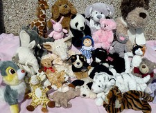 Soft toys tiger elephant - soft, panda