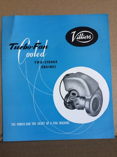 Villers fan cooled motorcycle - ,