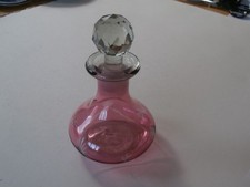 Antique cut glass cranberry - cranberry, or
