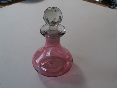 Antique cut glass - glass, or