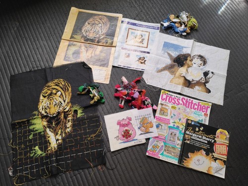 Cross stitching bundle - stitching,