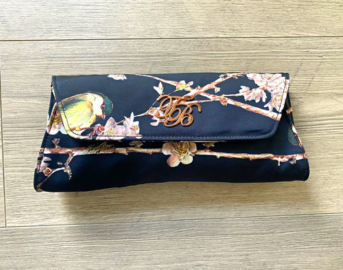 Ted baker black satin floral - baker,