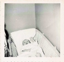 VTG Photo Cute Young Baby