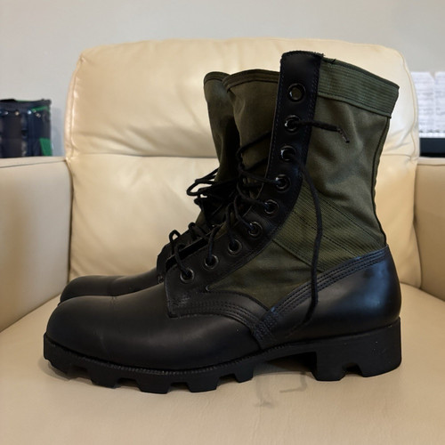 Men green combat boots - men’s,