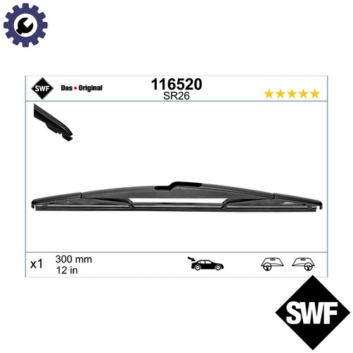 Wiper blade 116520 for renault - for,