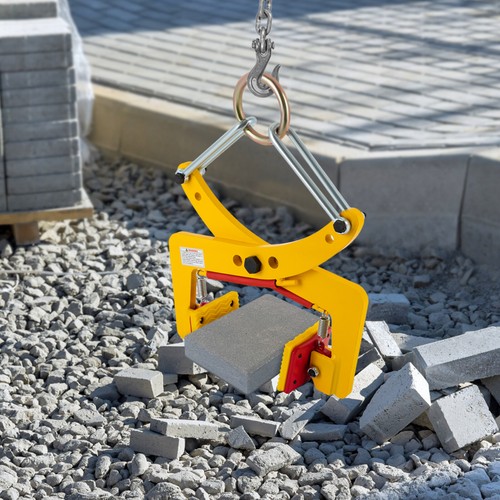 Stone slab lifting - slab, clamp
