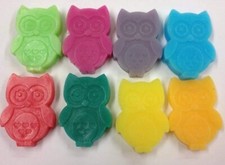 Handmade 8x Mini Owl soaps