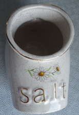 Kernewek  Daisy pattern  SALT POT 9" H
