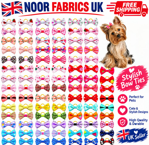 30pcs dog bow with - 30pcs,