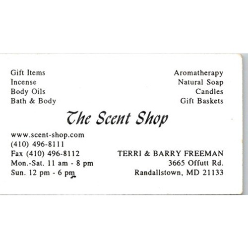 The scent shop - scent,