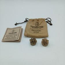 Theakston Traditional Ales Original Dice Game With Instuctions & Metal Figures