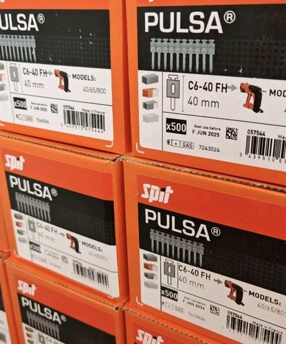 Spit pulsa nails 40mm - spit, gas