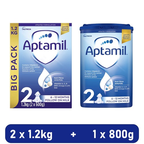 Aptamil follow milk - 2, on