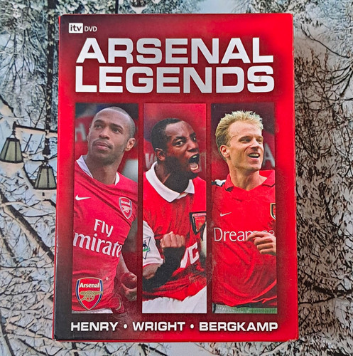 Itv dvd arsenal legends henry - dvd,