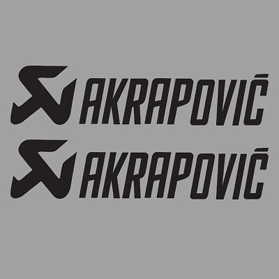 Akrapovic pair stickers - akrapovic,