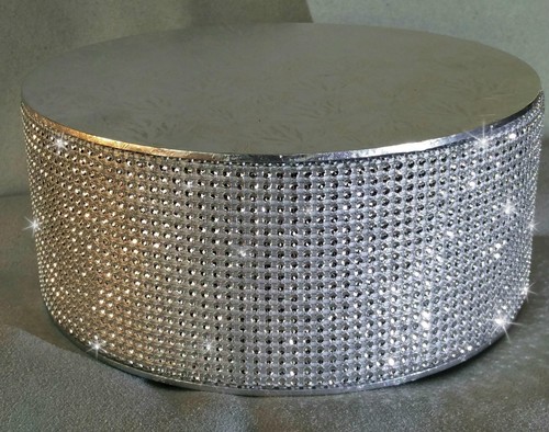 Crystal diamante cake stand - diamante,